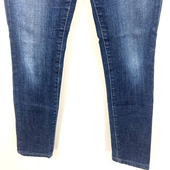 AD Adriano Goldschmied The Stilt Cigarette Leg Dark Wash Jeans Women's 26 - Picture 3 of 9